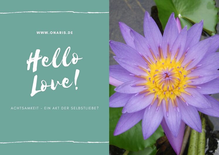 Hello love! Achtsamkeit - ein akt der selbstliebe?